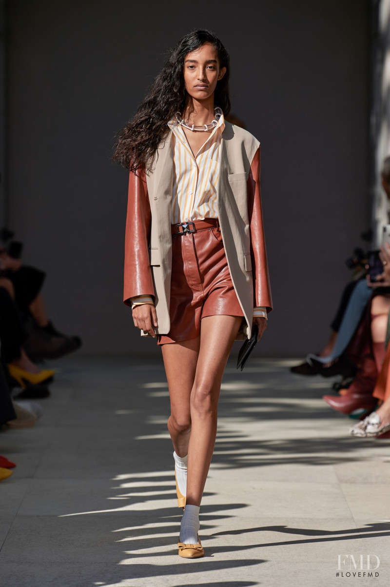 Mona Tougaard featured in  the Salvatore Ferragamo fashion show for Spring/Summer 2020