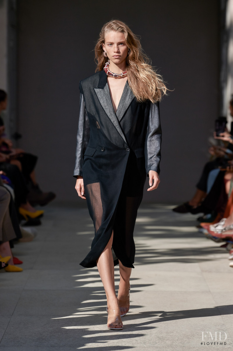 Rebecca Leigh Longendyke featured in  the Salvatore Ferragamo fashion show for Spring/Summer 2020