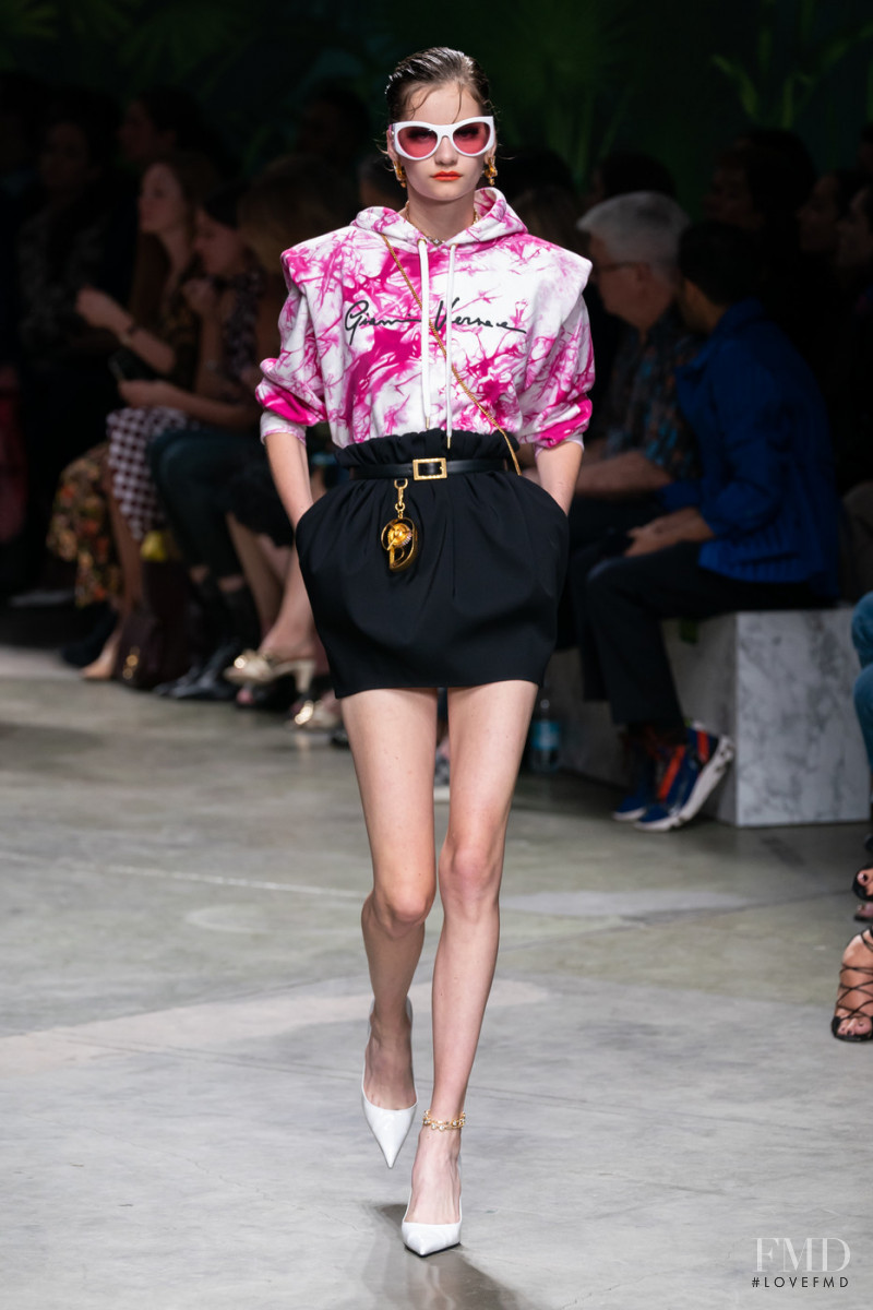 Alina Bolotina featured in  the Versace fashion show for Spring/Summer 2020