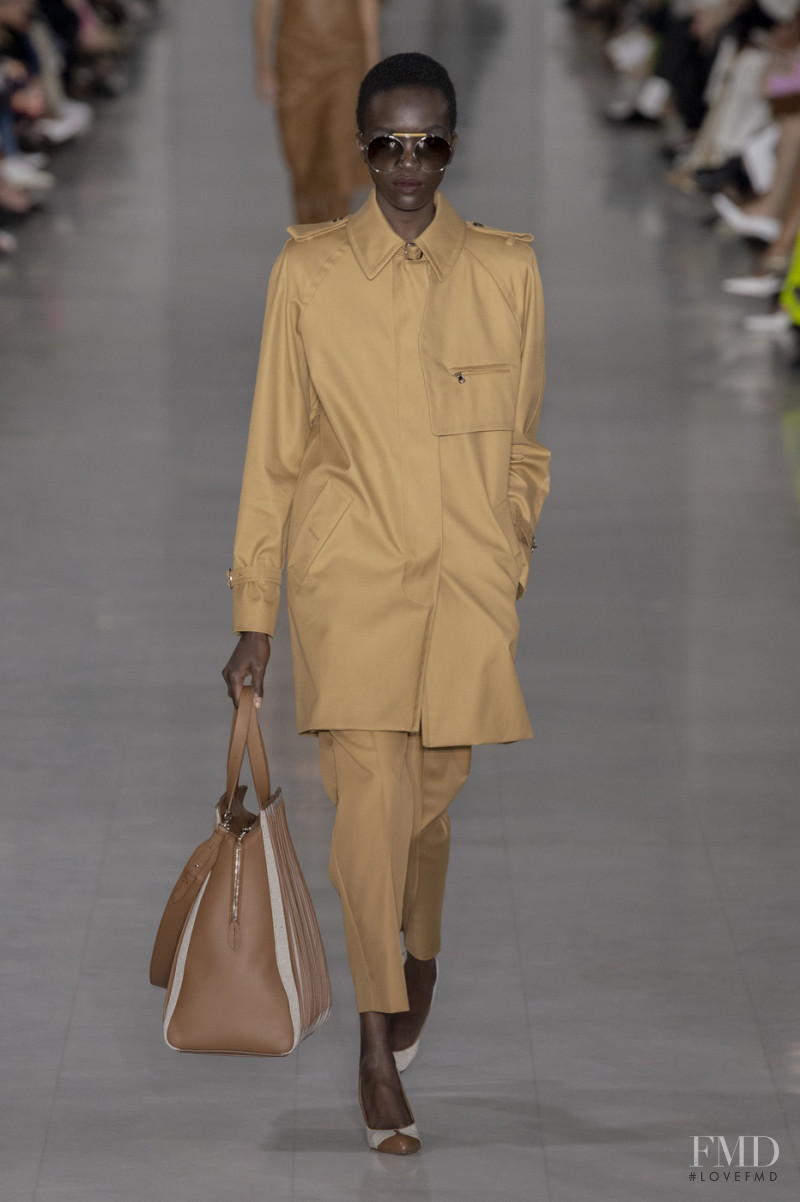 Achenrin Madit featured in  the Max Mara fashion show for Spring/Summer 2020