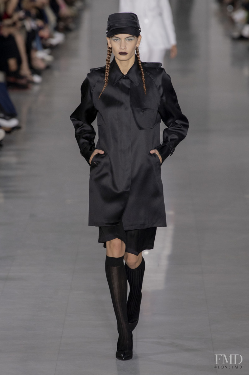 Nina Marker featured in  the Max Mara fashion show for Spring/Summer 2020