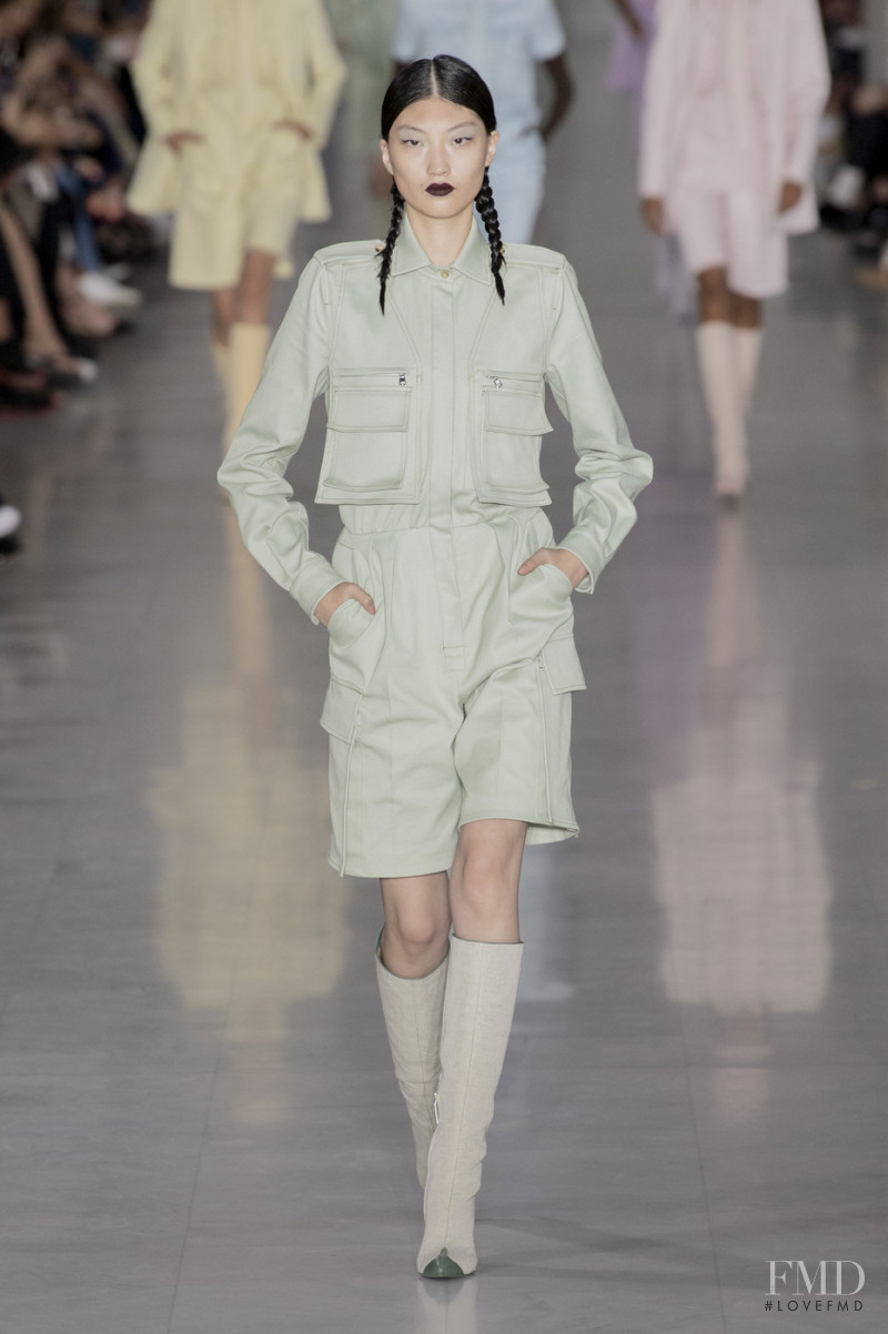 Yang Ling featured in  the Max Mara fashion show for Spring/Summer 2020