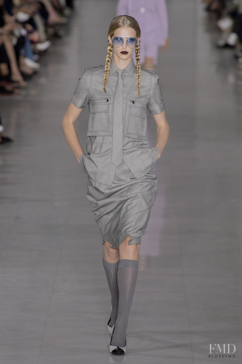 Abby Champion featured in  the Max Mara fashion show for Spring/Summer 2020