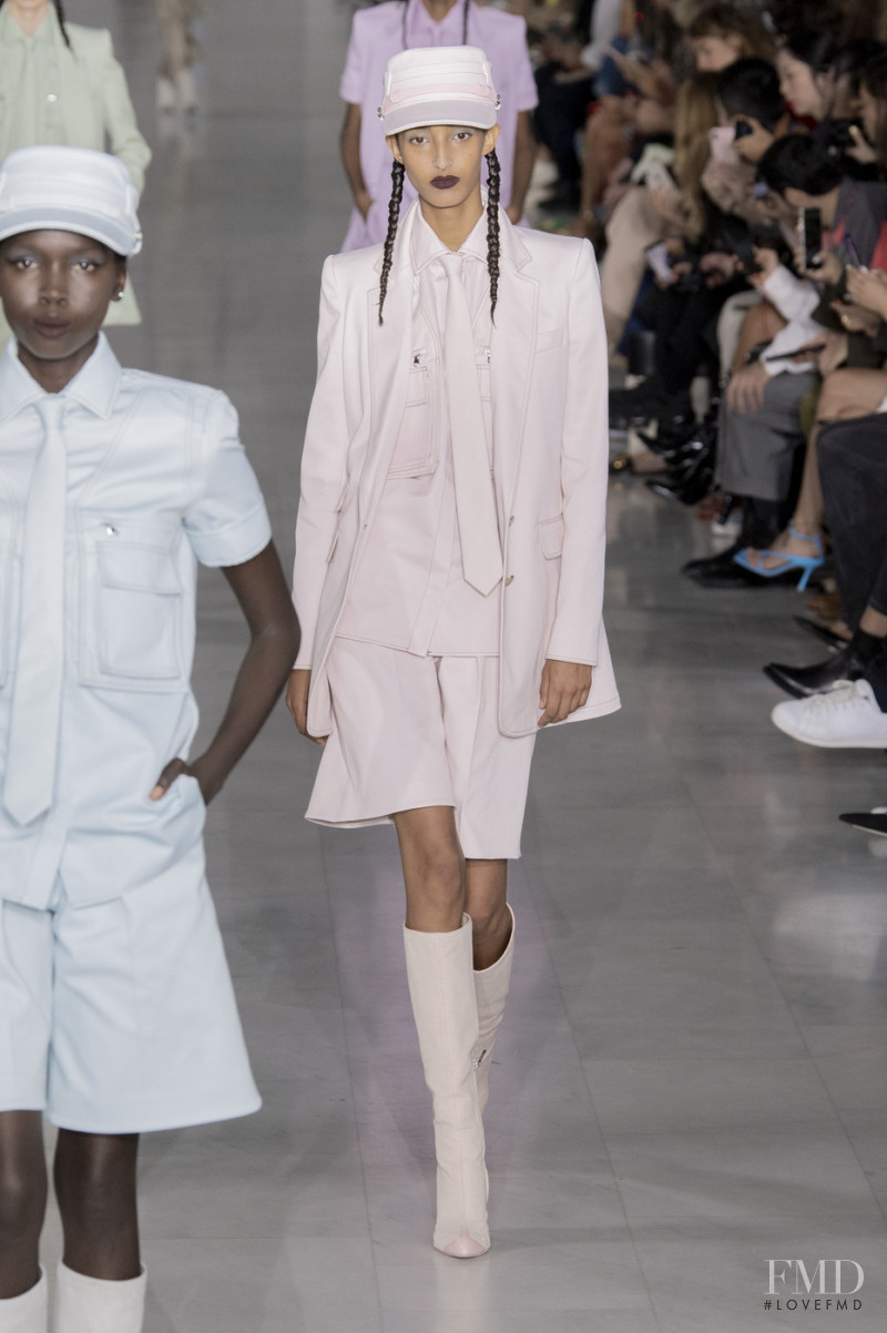 Mona Tougaard featured in  the Max Mara fashion show for Spring/Summer 2020