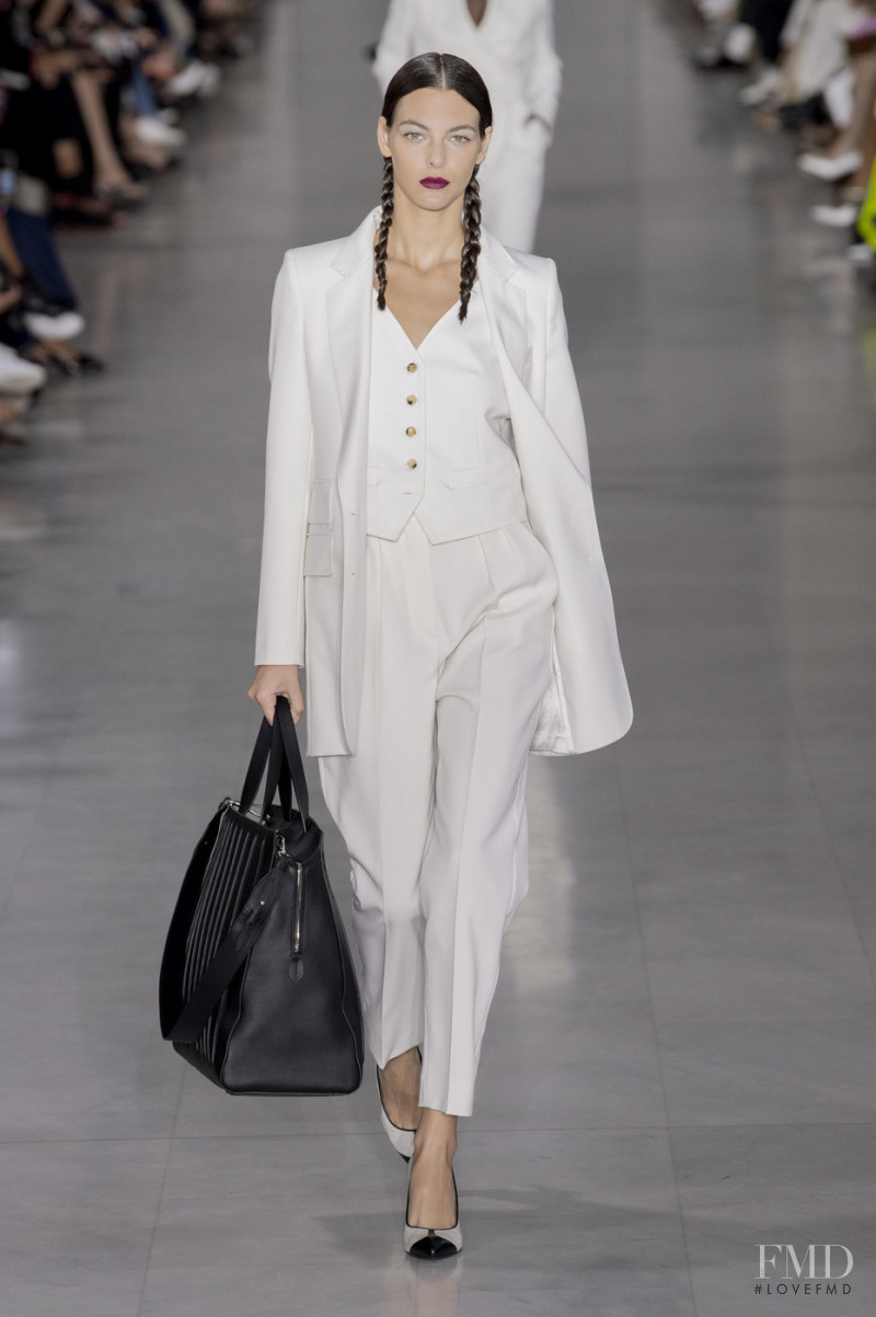 Vittoria Ceretti featured in  the Max Mara fashion show for Spring/Summer 2020