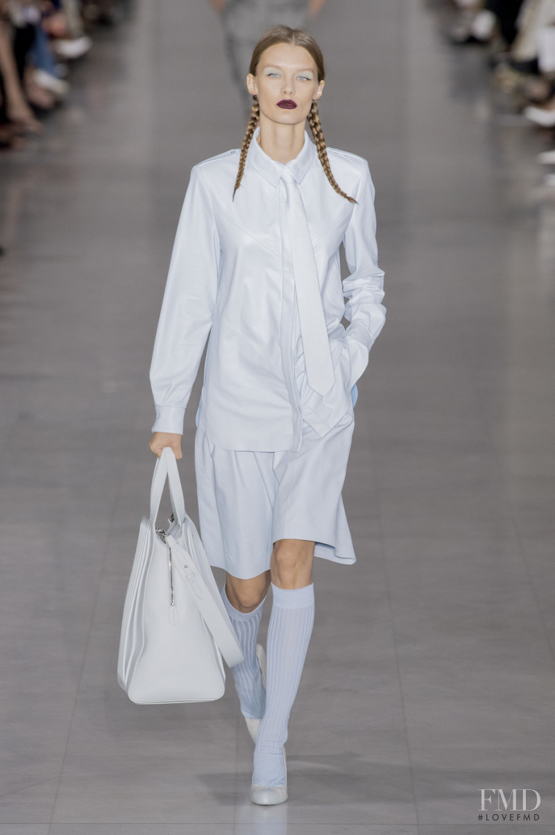 Kris Grikaite featured in  the Max Mara fashion show for Spring/Summer 2020