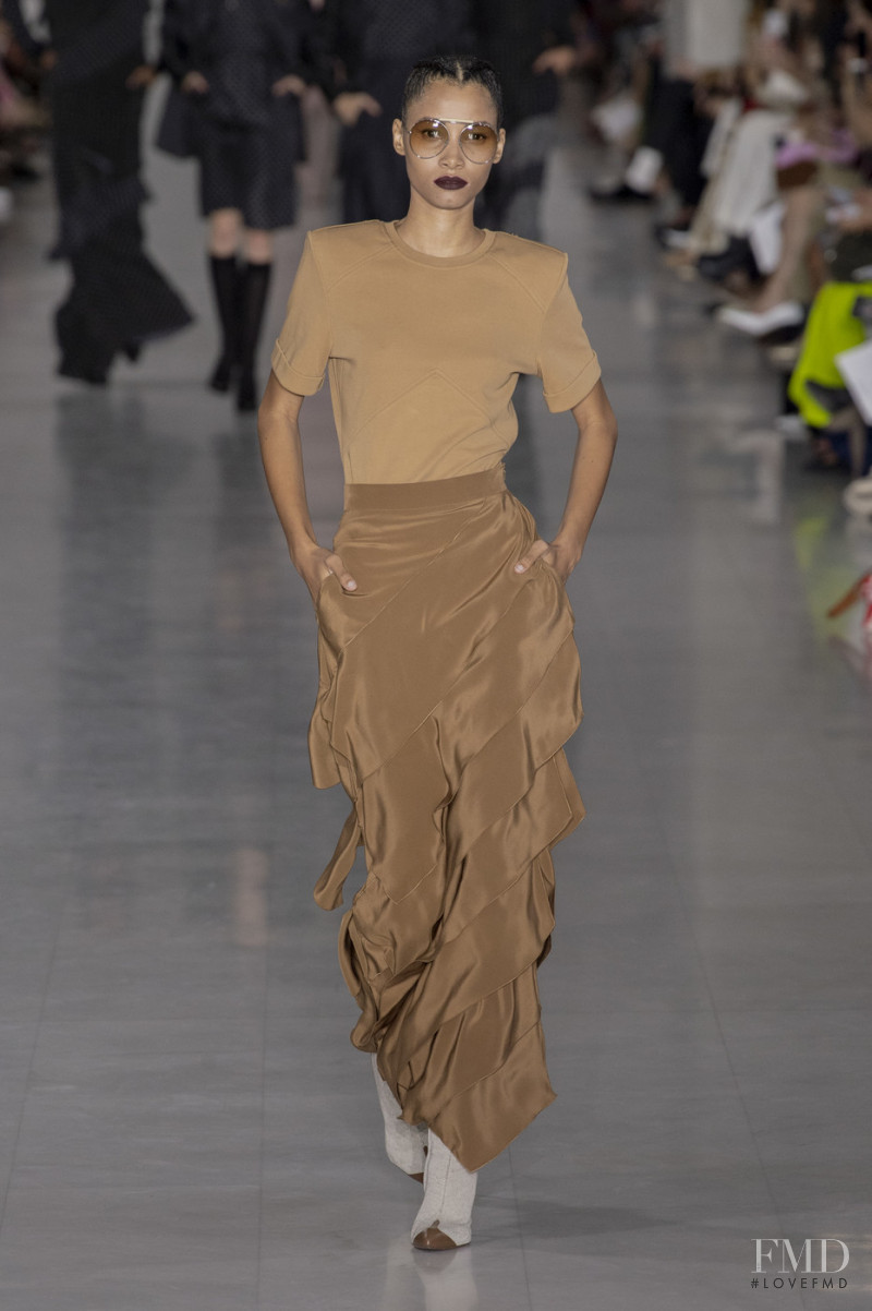 Lineisy Montero featured in  the Max Mara fashion show for Spring/Summer 2020