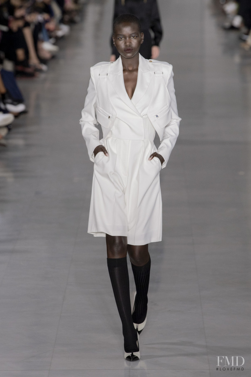 Adut Akech Bior featured in  the Max Mara fashion show for Spring/Summer 2020