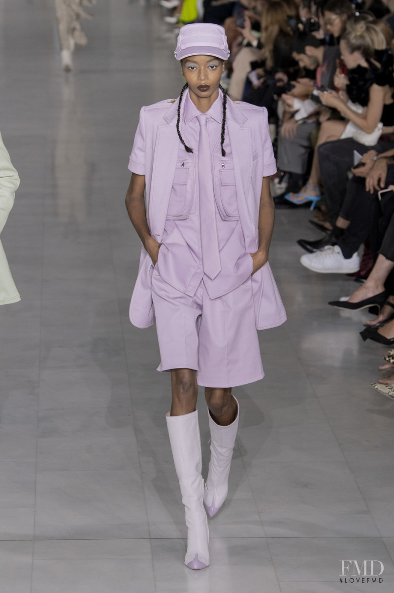Kyla Ramsey featured in  the Max Mara fashion show for Spring/Summer 2020