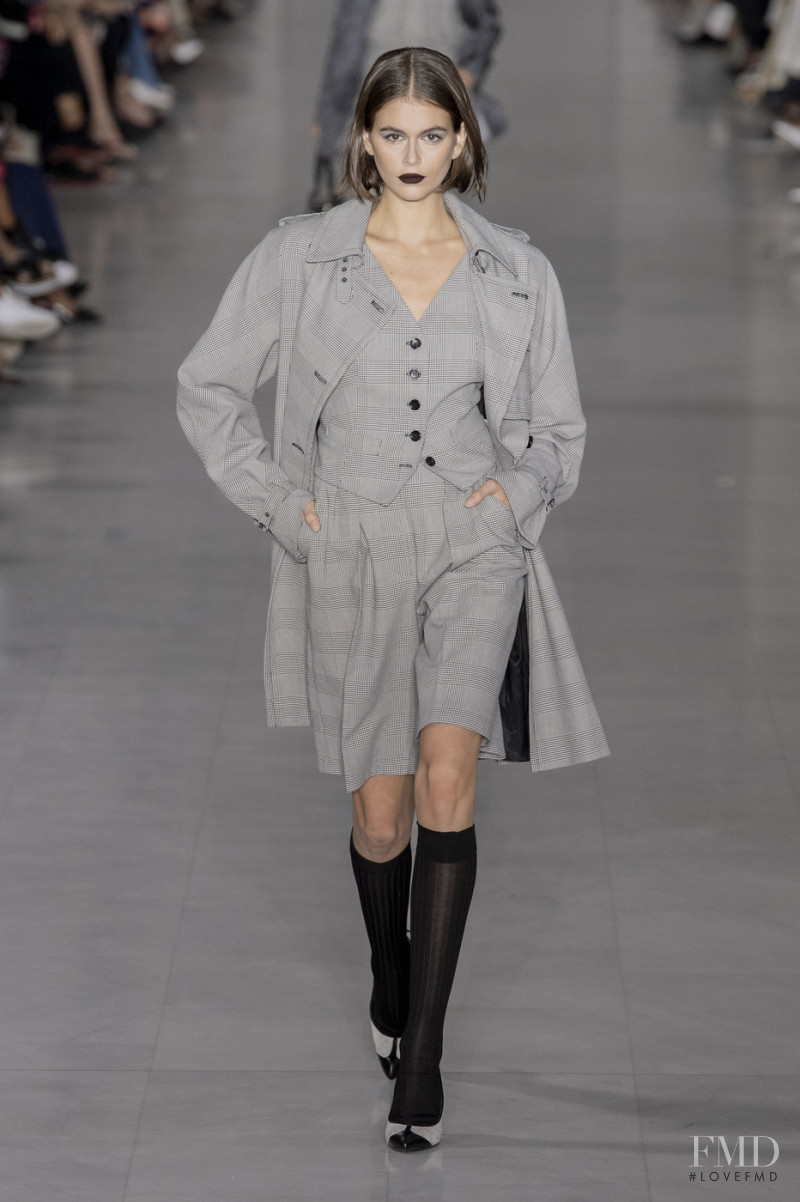 Kaia Gerber featured in  the Max Mara fashion show for Spring/Summer 2020