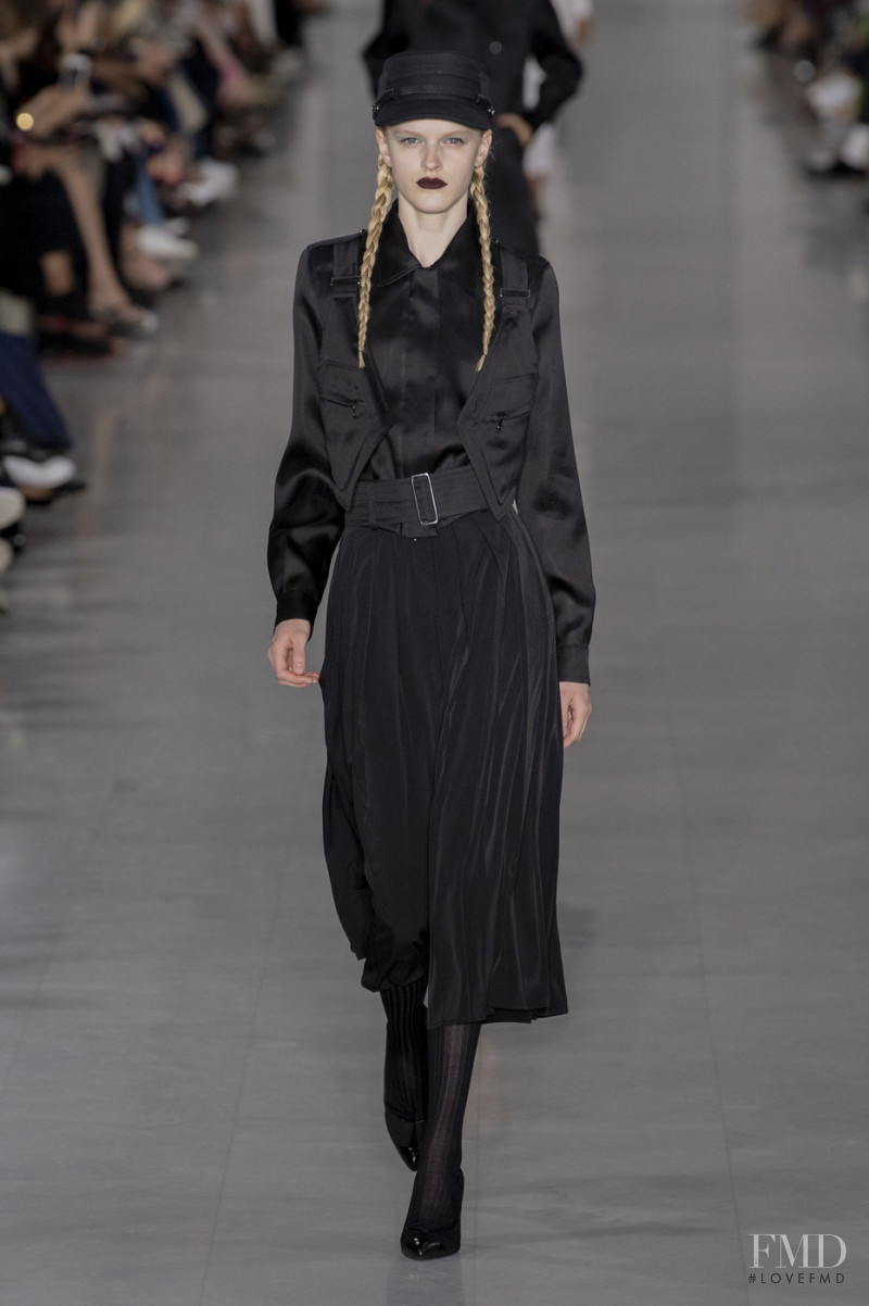 Hannah Motler featured in  the Max Mara fashion show for Spring/Summer 2020
