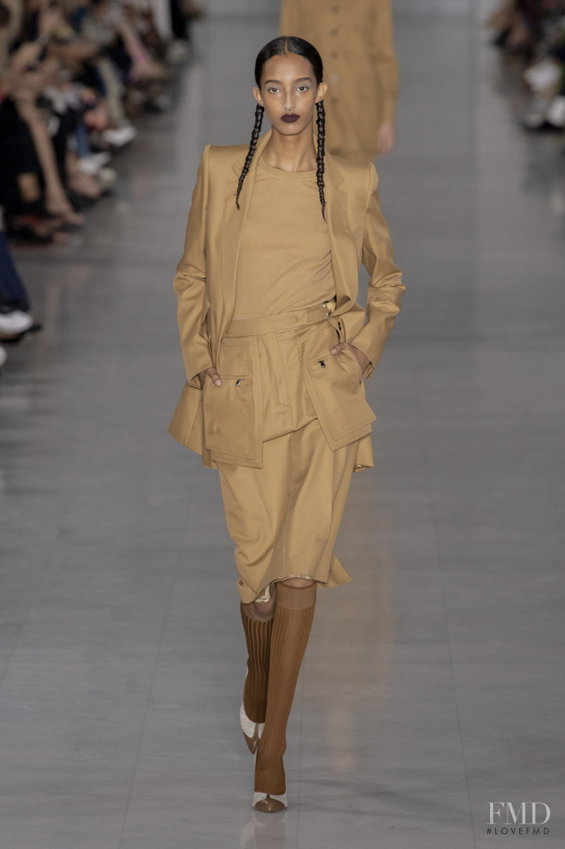 Mona Tougaard featured in  the Max Mara fashion show for Spring/Summer 2020