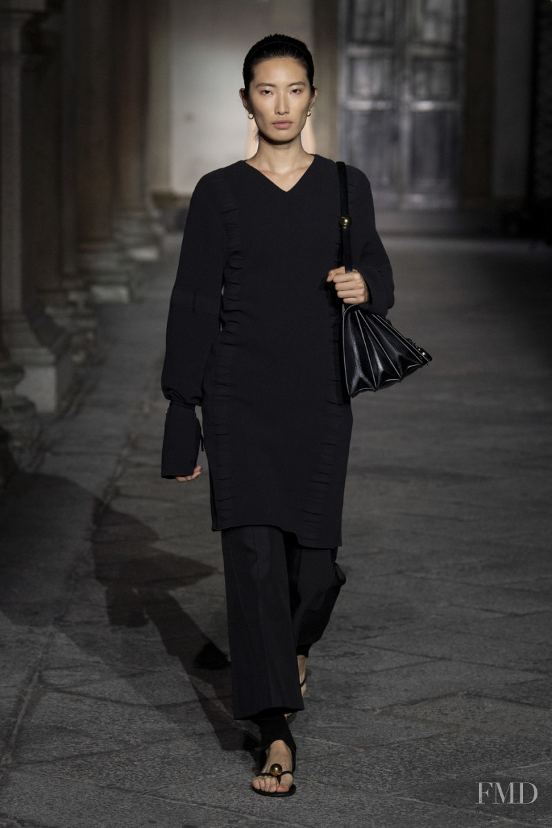 Nuri Son featured in  the Jil Sander fashion show for Spring/Summer 2020