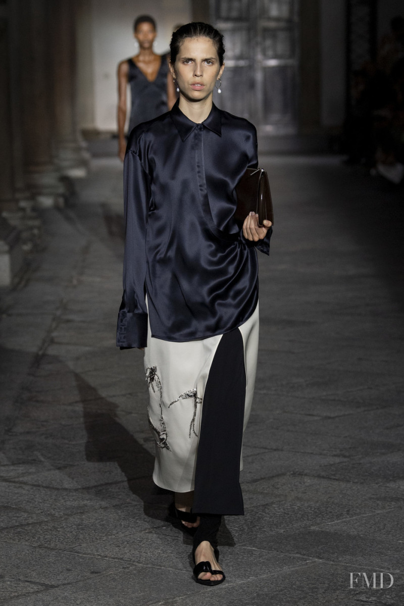 Hayett McCarthy featured in  the Jil Sander fashion show for Spring/Summer 2020