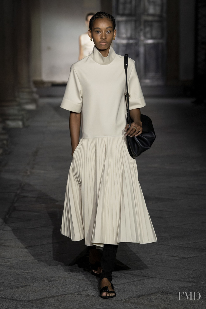 Juliany Moraes featured in  the Jil Sander fashion show for Spring/Summer 2020