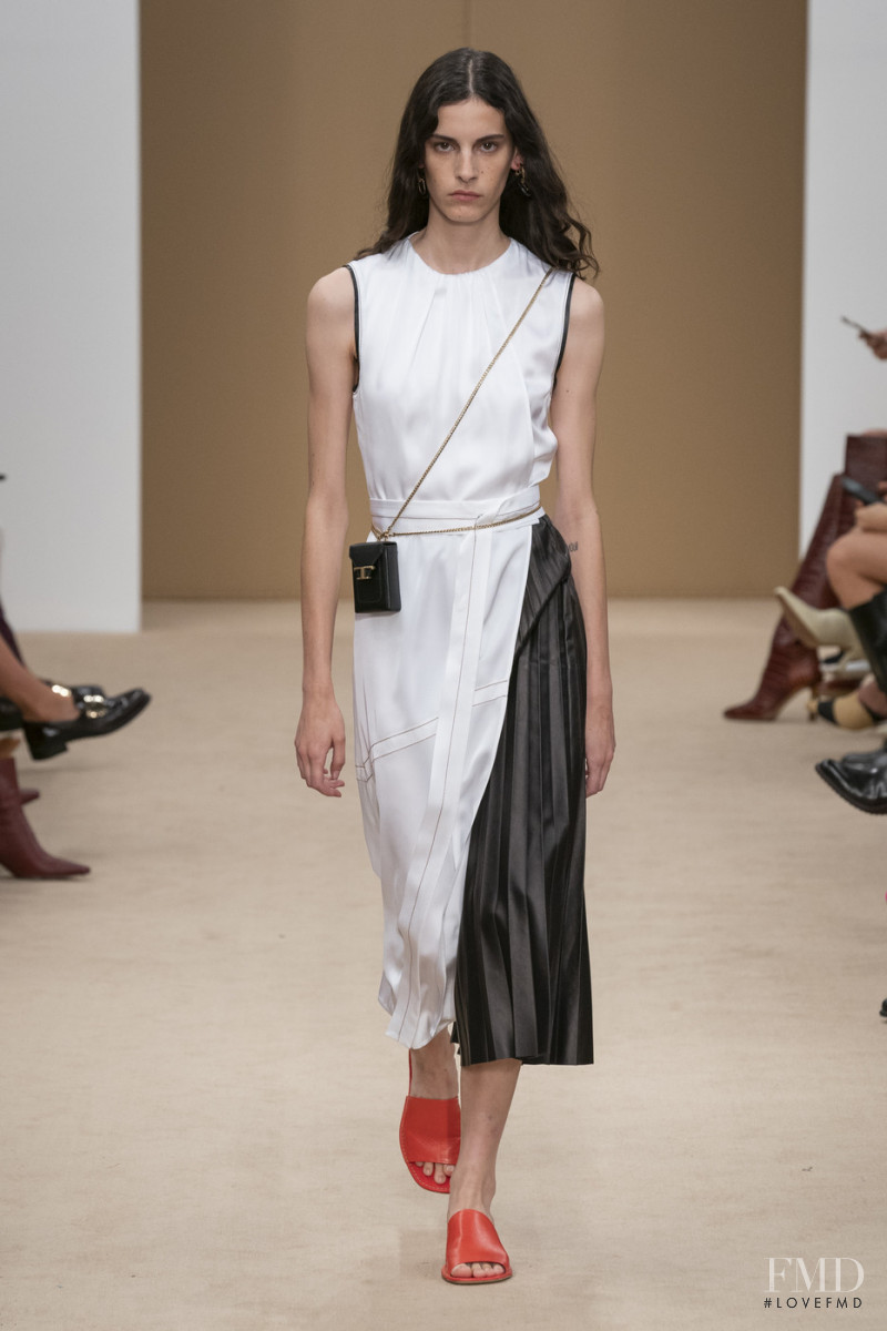 Cyrielle Lalande featured in  the Tod\'s fashion show for Spring/Summer 2020
