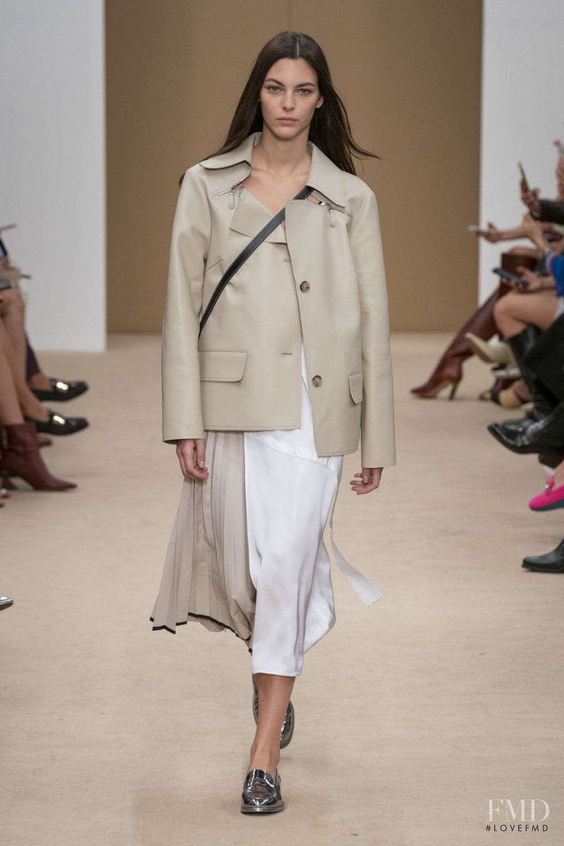 Vittoria Ceretti featured in  the Tod\'s fashion show for Spring/Summer 2020