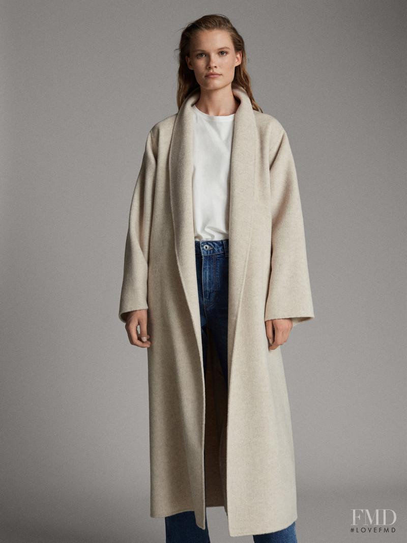 Elsemarie Riis featured in  the Massimo Dutti lookbook for Fall 2019