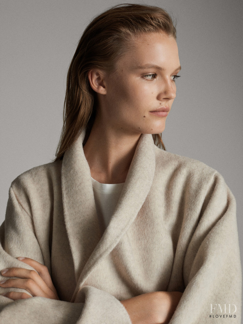 Elsemarie Riis featured in  the Massimo Dutti lookbook for Fall 2019