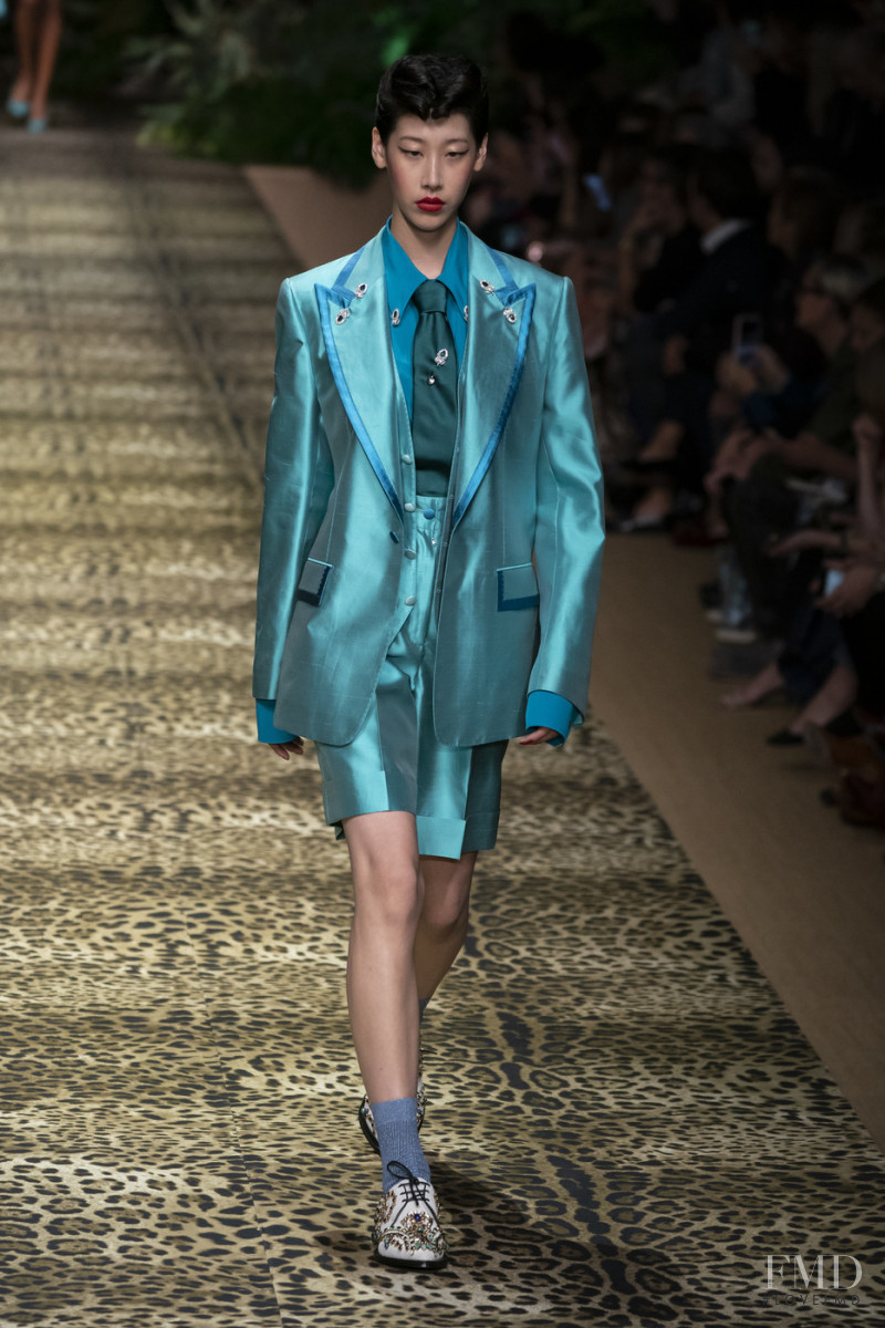 J Moon featured in  the Dolce & Gabbana fashion show for Spring/Summer 2020
