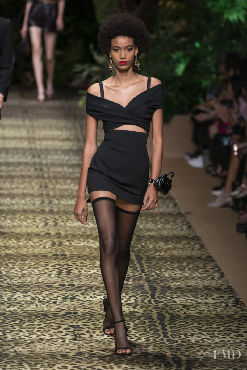 Manuela Sanchez featured in  the Dolce & Gabbana fashion show for Spring/Summer 2020