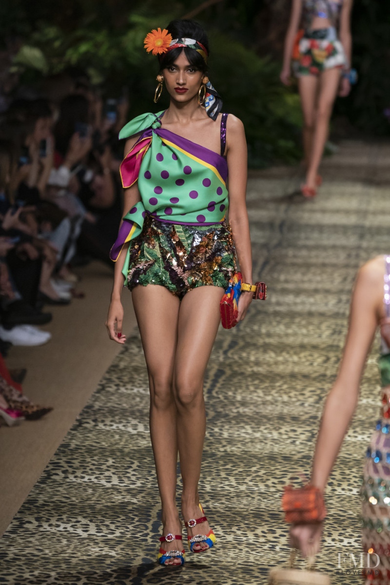 Varsha Gopalakrishna featured in  the Dolce & Gabbana fashion show for Spring/Summer 2020