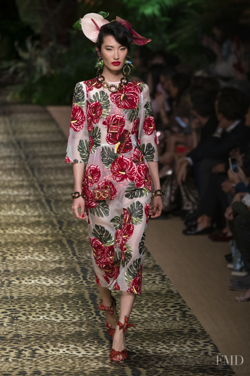 Nuri Son featured in  the Dolce & Gabbana fashion show for Spring/Summer 2020