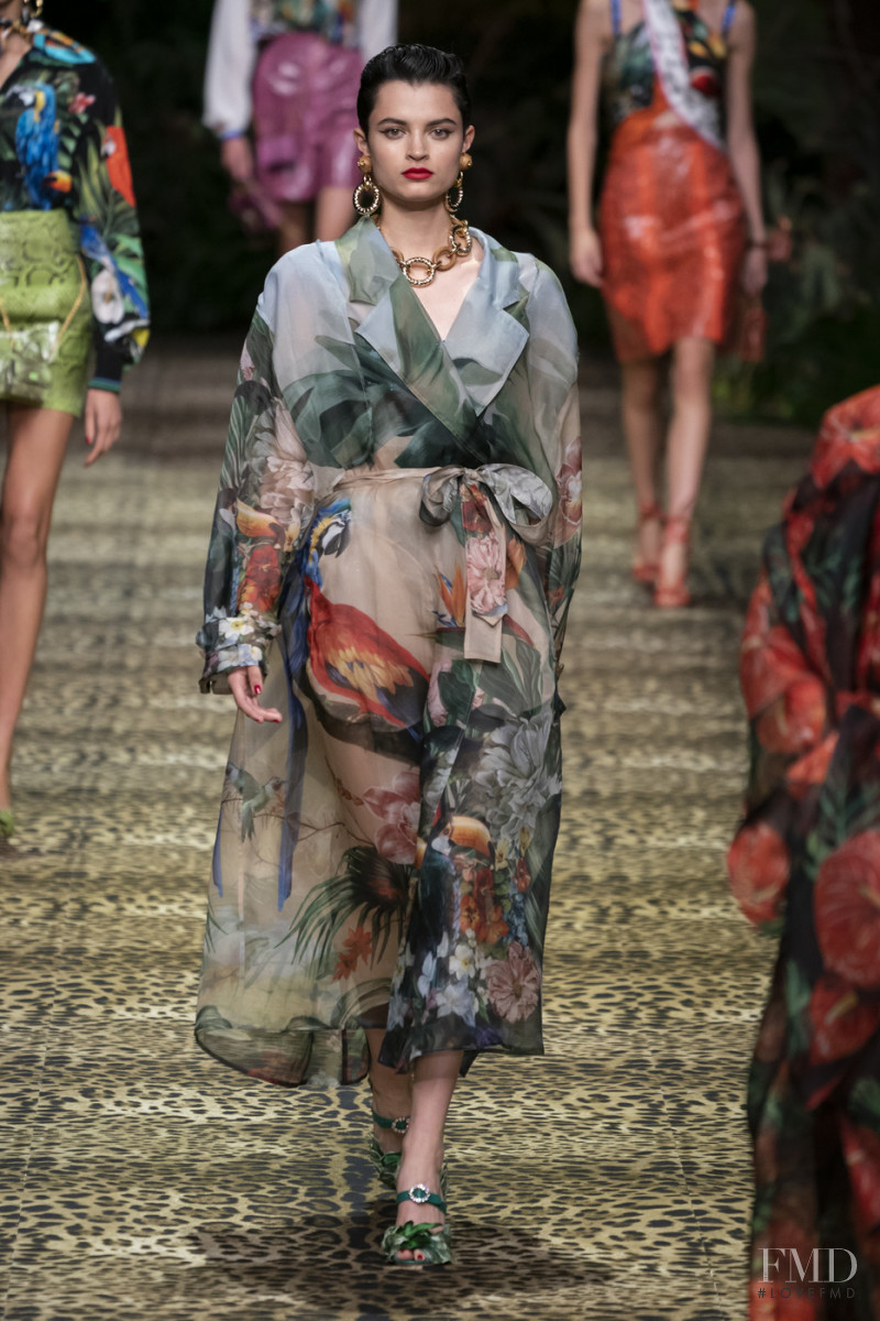 Isabella Emmack featured in  the Dolce & Gabbana fashion show for Spring/Summer 2020