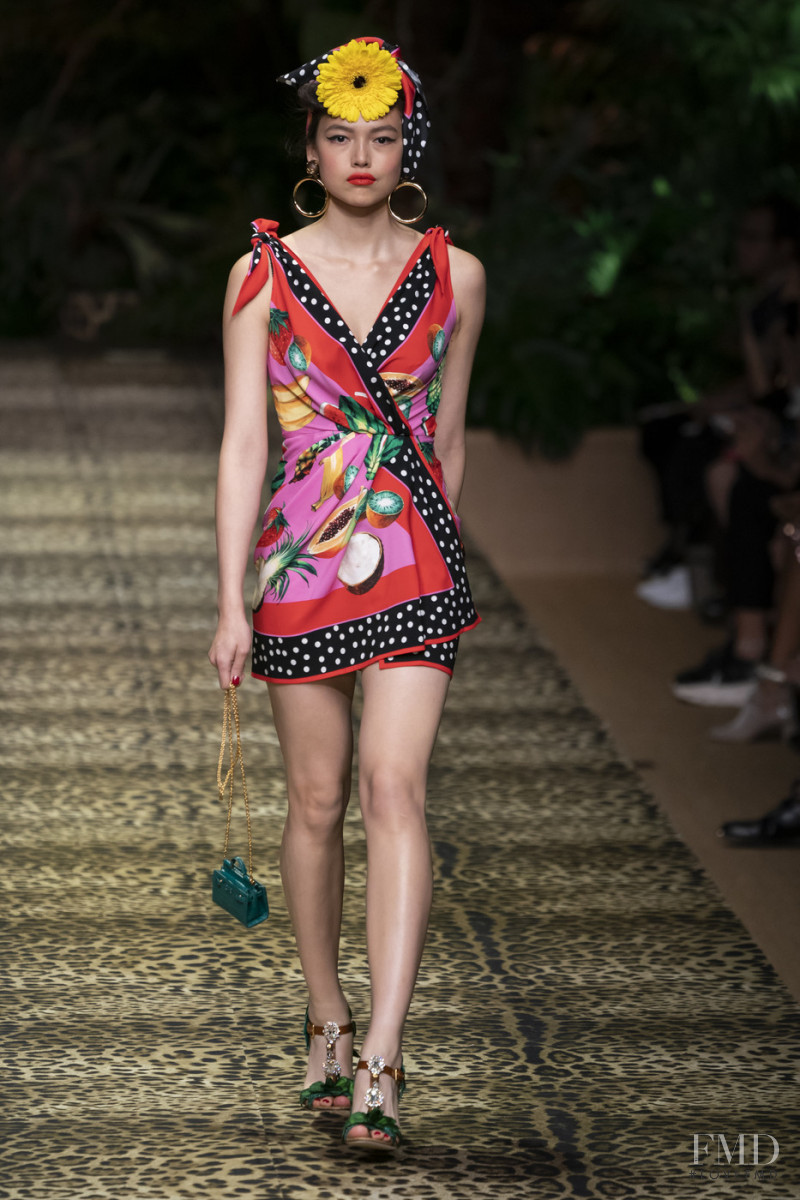 Lisa Han featured in  the Dolce & Gabbana fashion show for Spring/Summer 2020