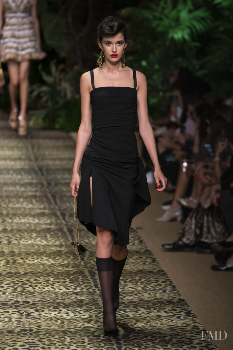 Matilde Giannetti featured in  the Dolce & Gabbana fashion show for Spring/Summer 2020
