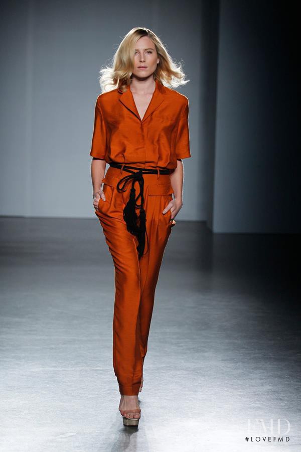 Dree Hemingway featured in  the Matthew Williamson fashion show for Spring/Summer 2012