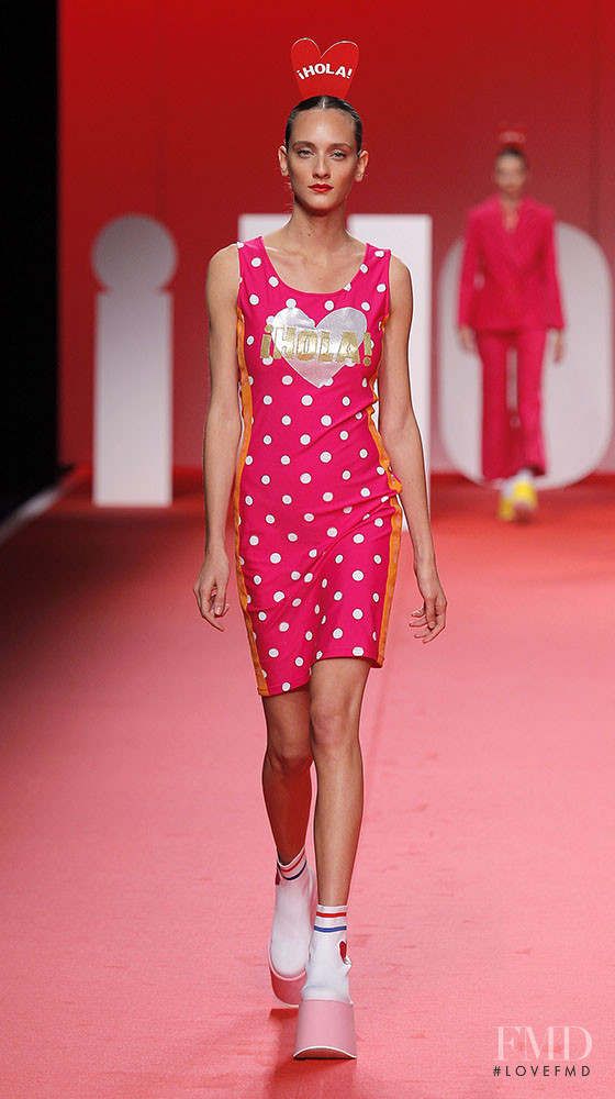 Valentina Wende featured in  the Agatha Ruiz de la Prada fashion show for Spring/Summer 2020