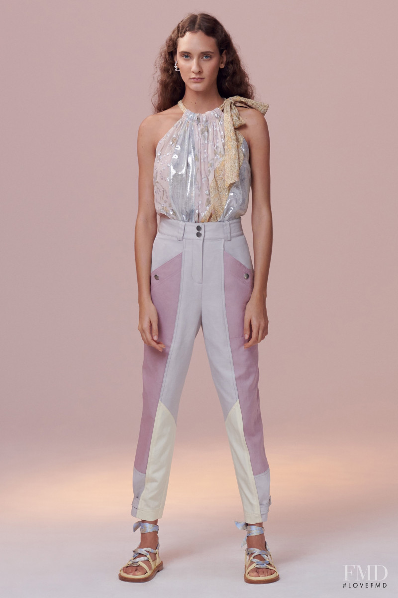 Valentina Wende featured in  the Rebecca Taylor lookbook for Spring/Summer 2020