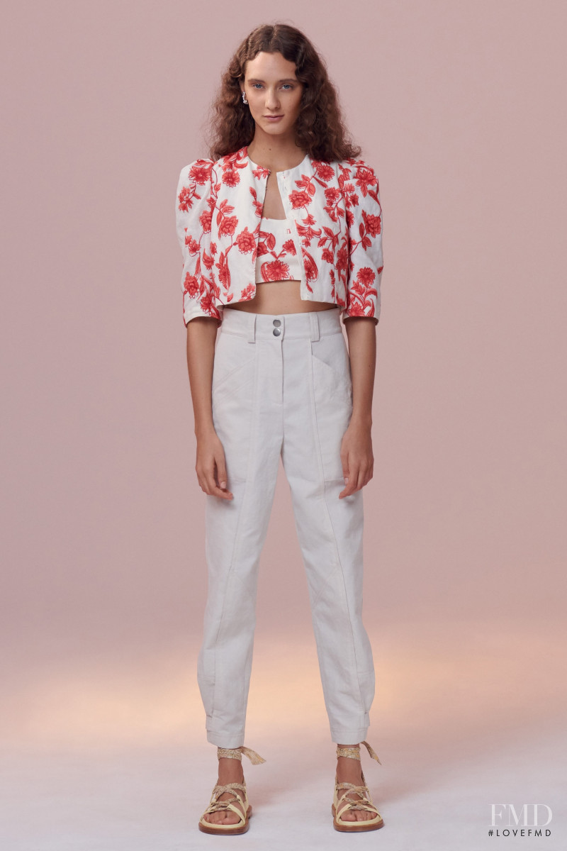 Valentina Wende featured in  the Rebecca Taylor lookbook for Spring/Summer 2020