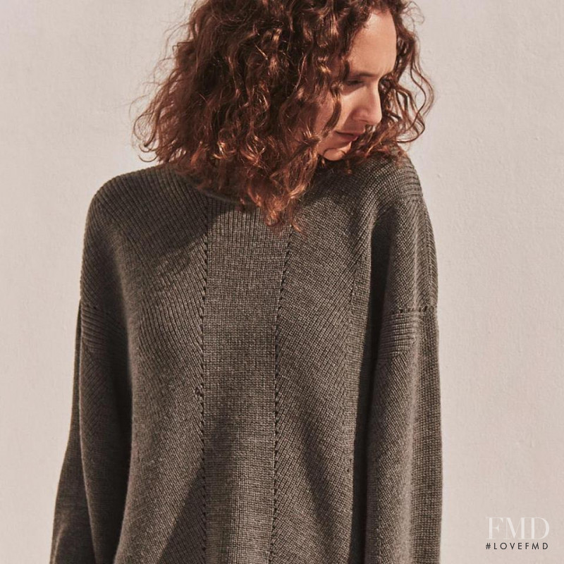 Valentina Wende featured in  the Oklan advertisement for Autumn/Winter 2019