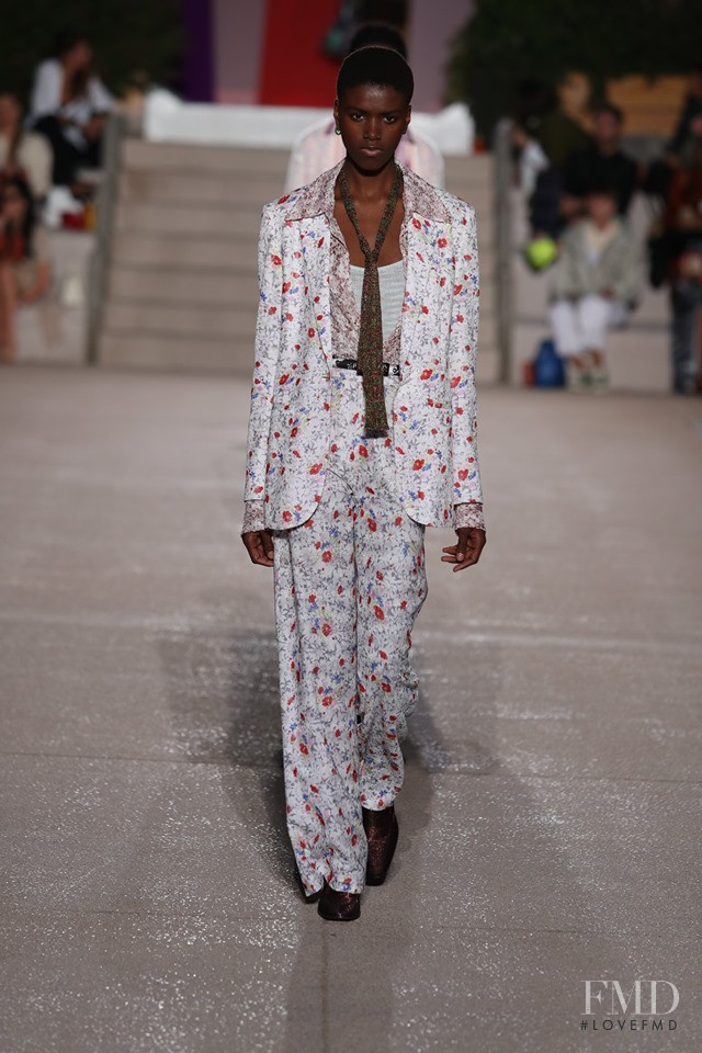 Yorgelis Marte featured in  the Missoni fashion show for Spring/Summer 2020