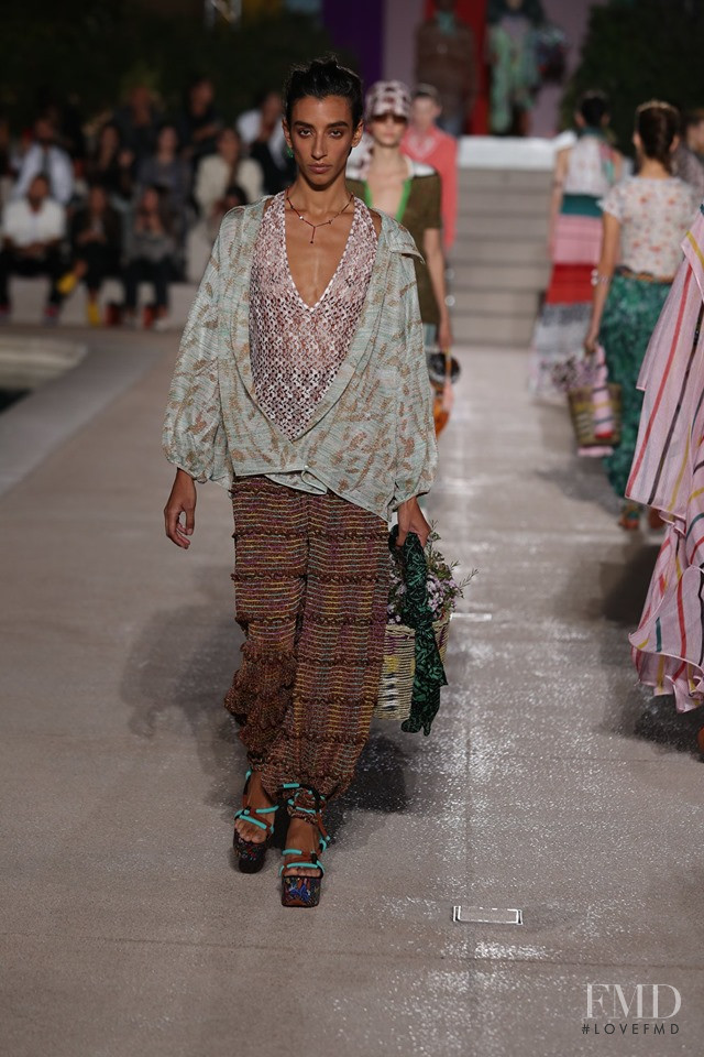 Hayley Ashton featured in  the Missoni fashion show for Spring/Summer 2020