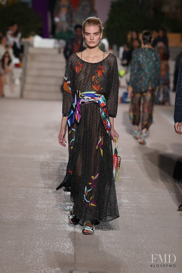 Juliane Grüner featured in  the Missoni fashion show for Spring/Summer 2020