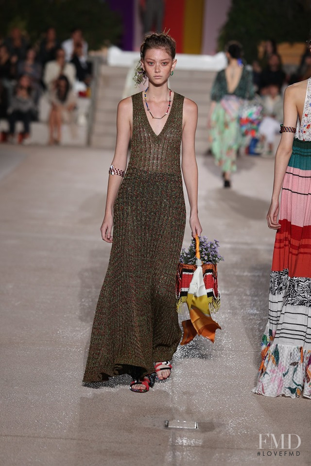 Sara Grace Wallerstedt featured in  the Missoni fashion show for Spring/Summer 2020