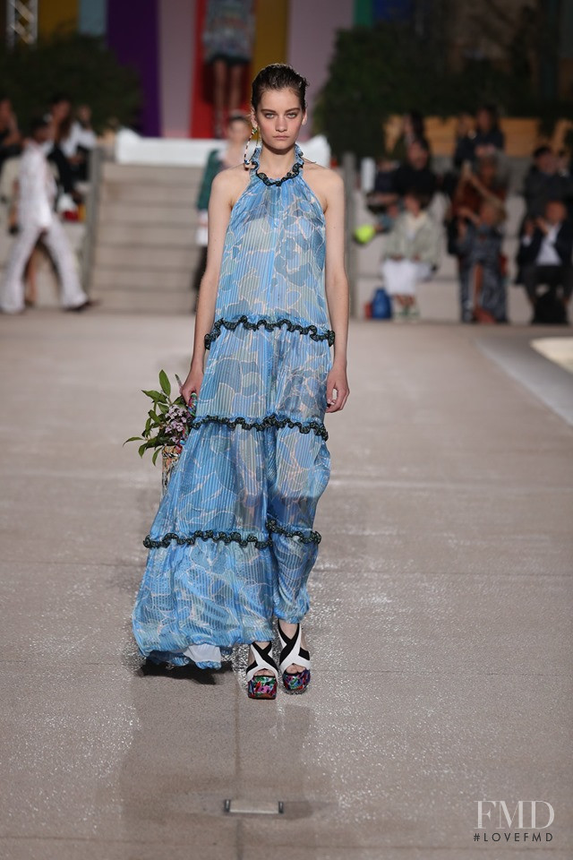 Alina Bolotina featured in  the Missoni fashion show for Spring/Summer 2020