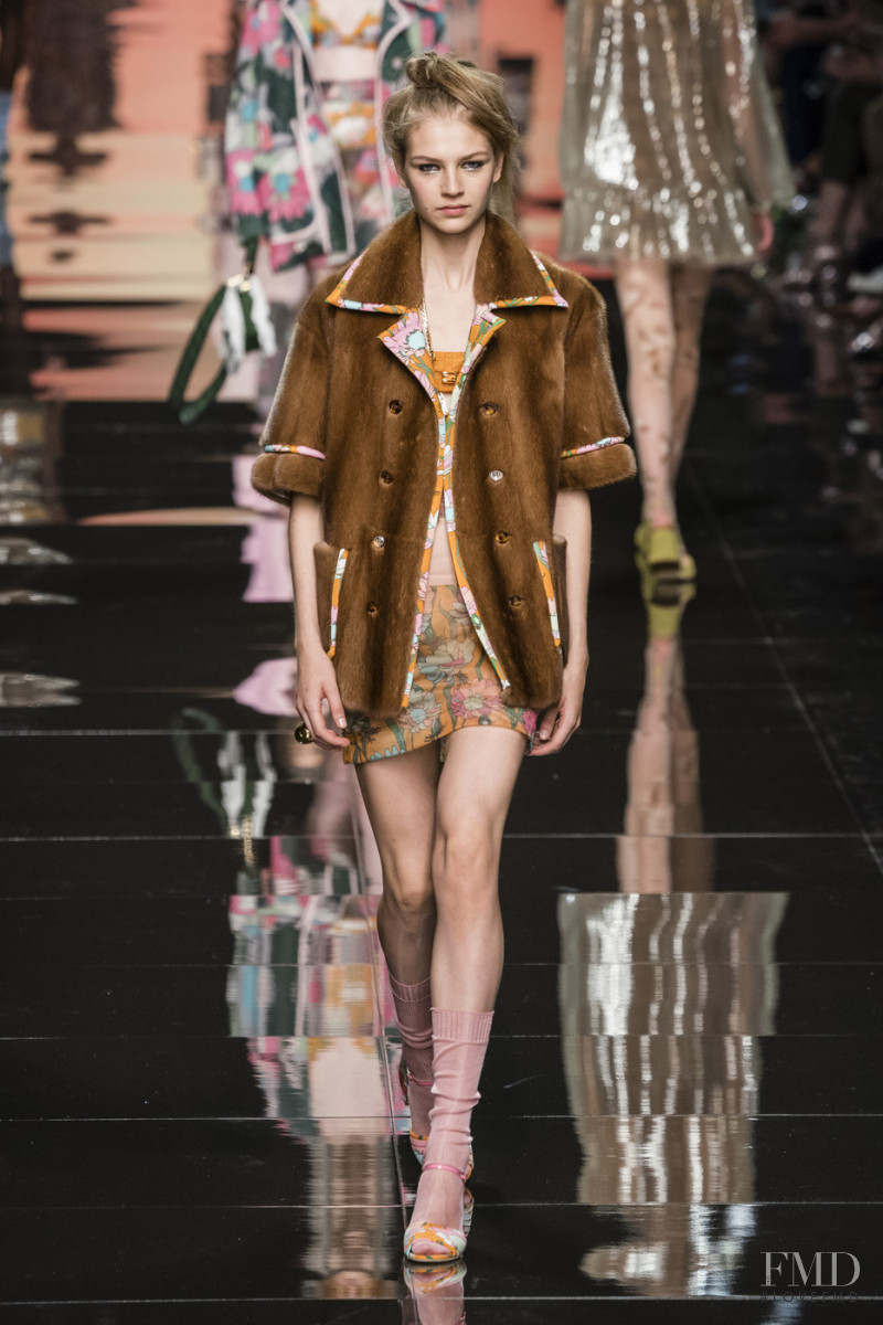 Deirdre Firinne featured in  the Fendi fashion show for Spring/Summer 2020
