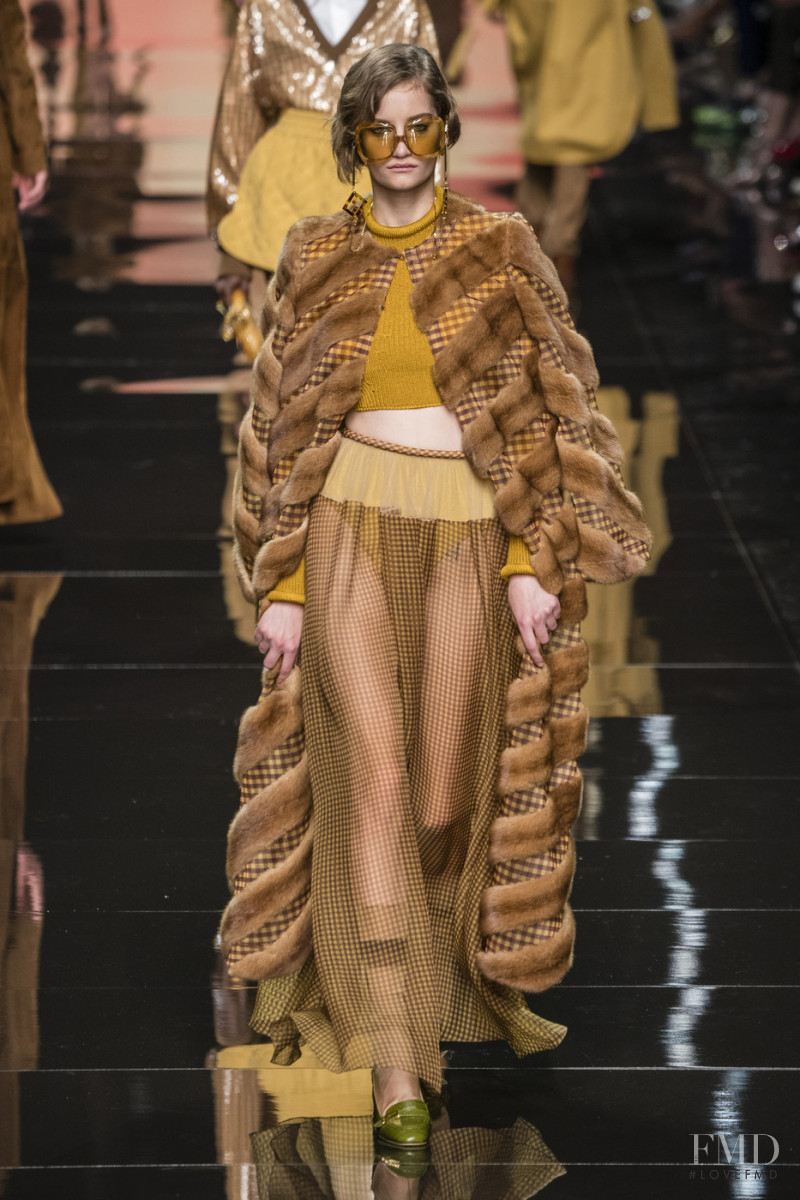 Alina Bolotina featured in  the Fendi fashion show for Spring/Summer 2020
