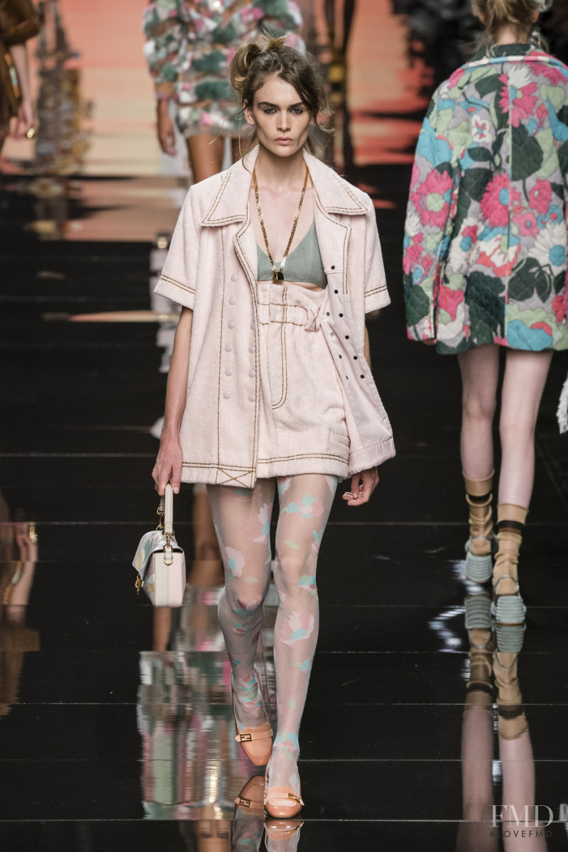 Emily Godwin featured in  the Fendi fashion show for Spring/Summer 2020