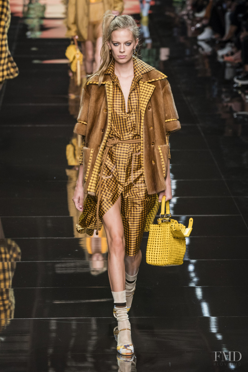 Lexi Boling featured in  the Fendi fashion show for Spring/Summer 2020