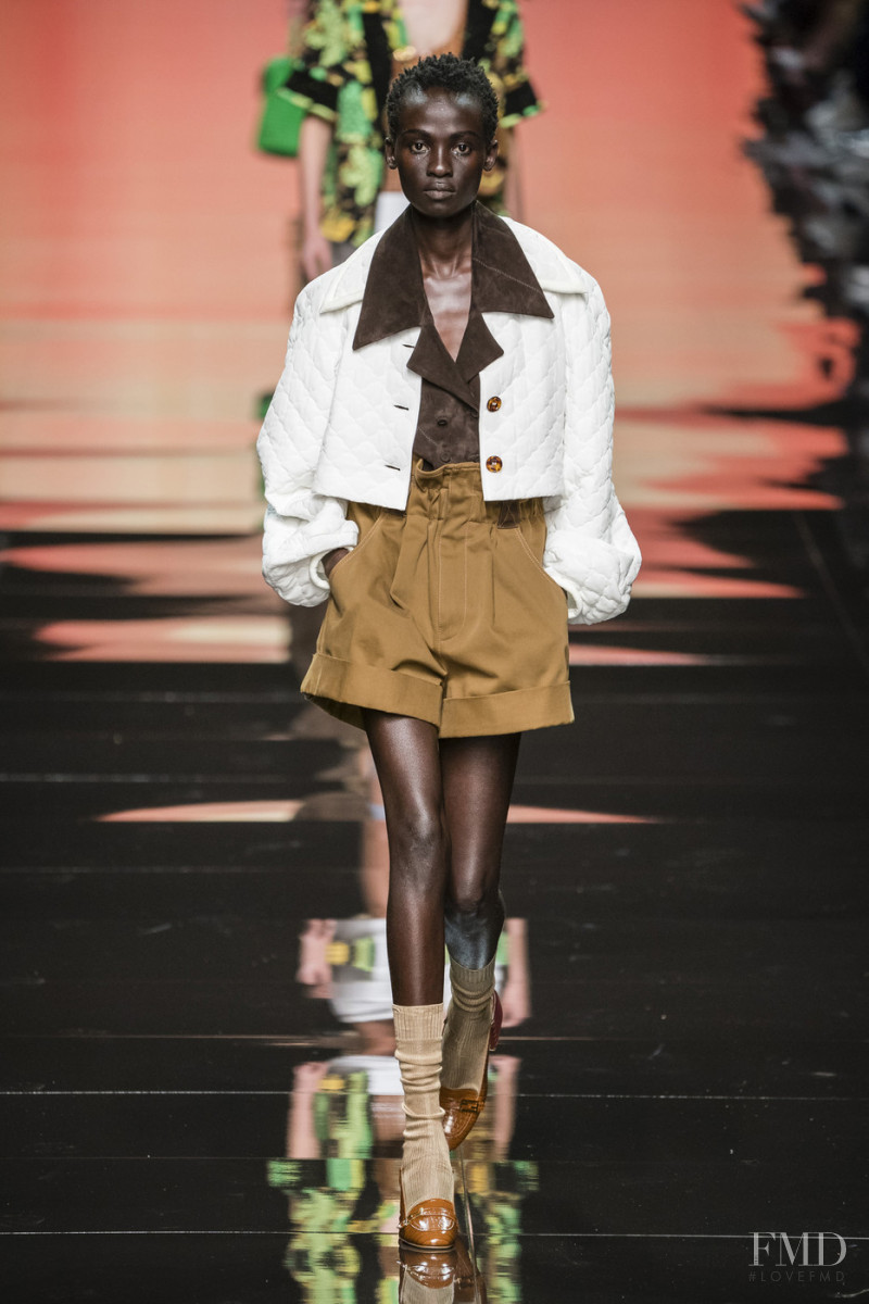 Aliet Sarah Isaiah featured in  the Fendi fashion show for Spring/Summer 2020