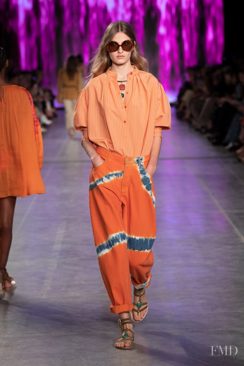 Felice Noordhoff featured in  the Alberta Ferretti fashion show for Spring/Summer 2020
