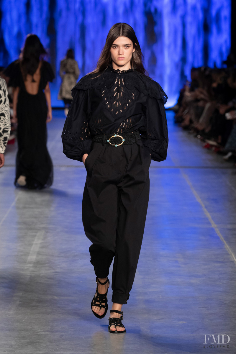 Alexandra Maria Micu featured in  the Alberta Ferretti fashion show for Spring/Summer 2020