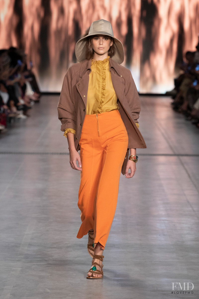 Kaia Gerber featured in  the Alberta Ferretti fashion show for Spring/Summer 2020