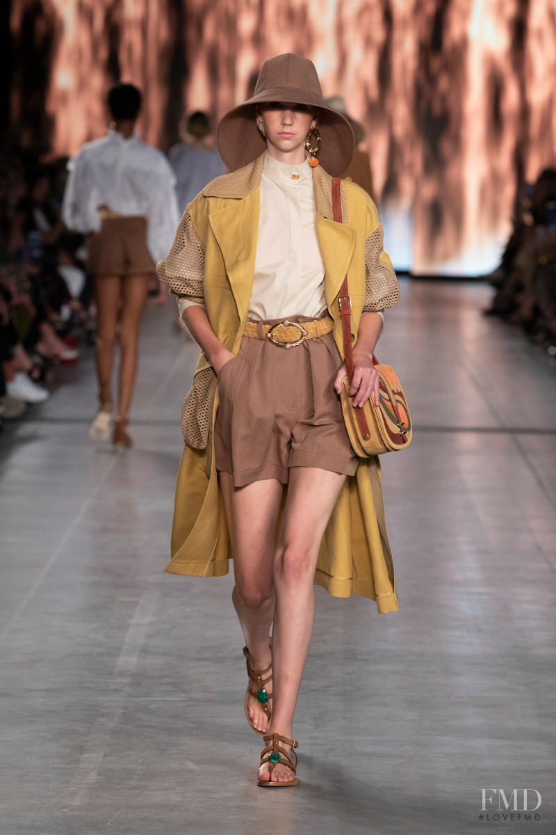 Bente Oort featured in  the Alberta Ferretti fashion show for Spring/Summer 2020
