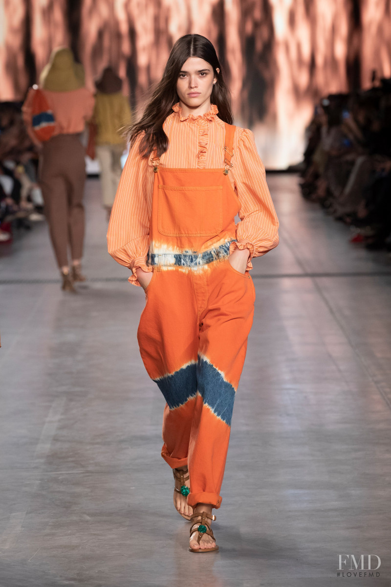 Alexandra Maria Micu featured in  the Alberta Ferretti fashion show for Spring/Summer 2020